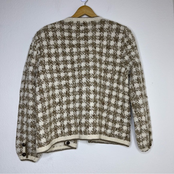 Peruvian Connection Vintage Merino Wool‎ Handknit Cardigan - Picture 2 of 8